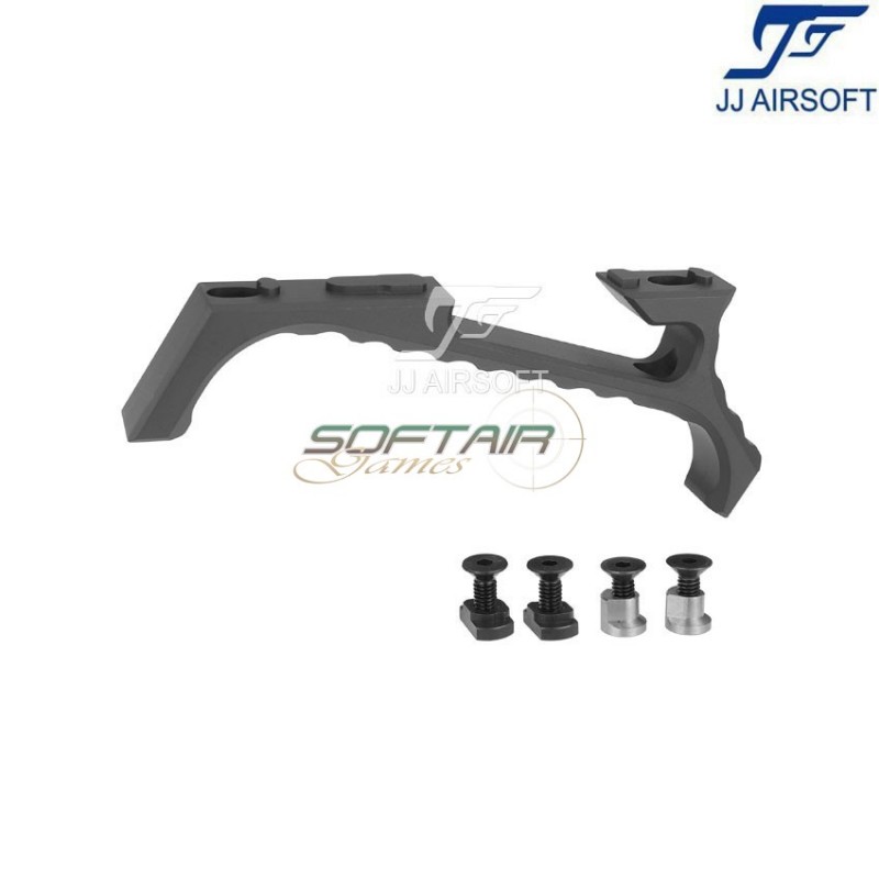 Vp23 tactical angled grip black per keymod/LC jj airsoft (ja-1389-bk)