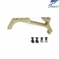 Vp23 tactical angled grip tan per keymod/LC jj airsoft (ja-1389-tan)
