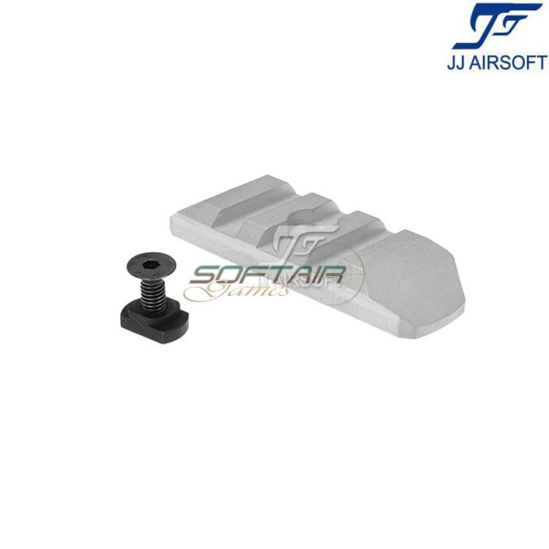 Slitta 3-slot LC silver jj airsoft (ja-2056-sv)