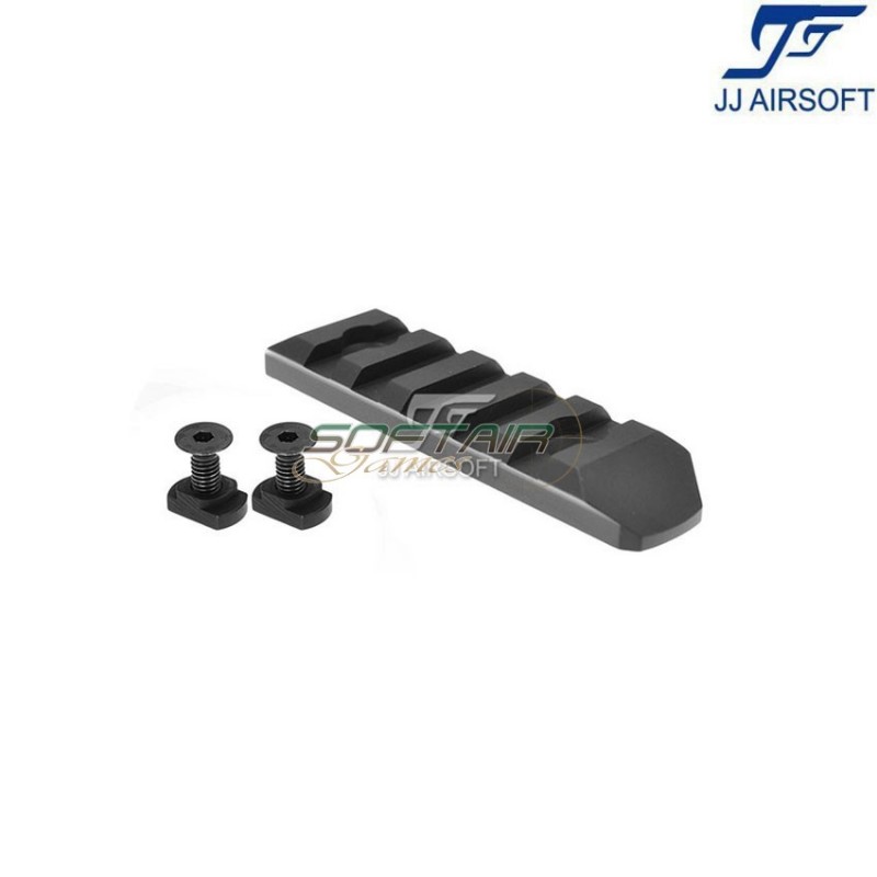 LC 5-slot rail black jj airsoft (ja-2057-bk)