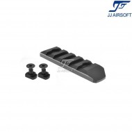 LC 5-slot rail black jj airsoft (ja-2057-bk)