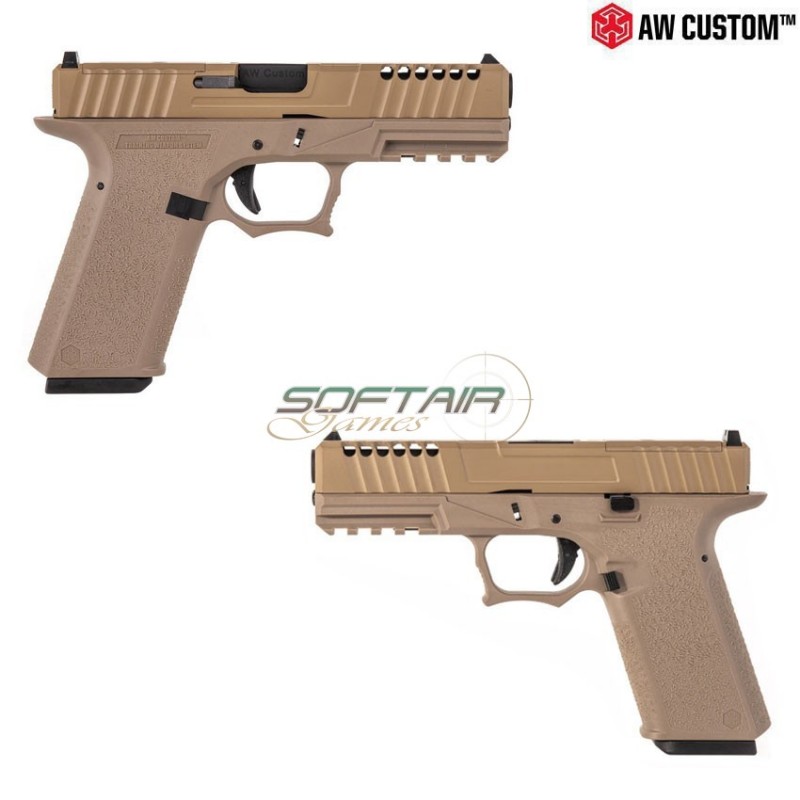 Gas gbb pistol vx7 MOS mod.1 precut tan armorer works (aw-vx7111)