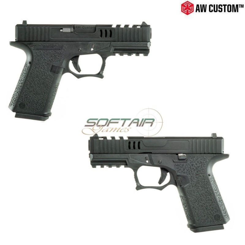 Pistola a gas gbb vx9 MOS mod.2 precut black armorer works (aw-vx9210)