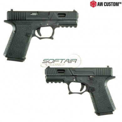Gas gbb pistol vx9 MOS mod.3 precut black armorer works (aw-vx9310)
