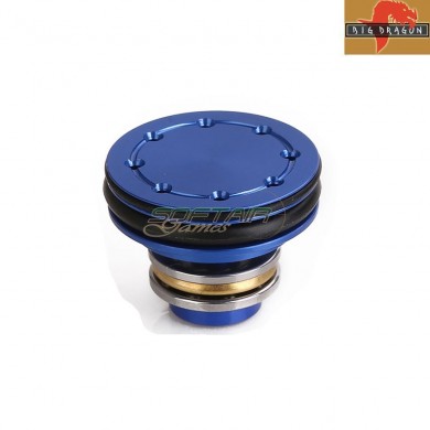 Testa pistone alluminio cuscinettata doppio o-ring big dragon (bd-1206)