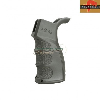 Grip olive drab fab ag-43 style for gbb big dragon (bd-0113)