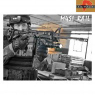 Handguard 7" m4si style dark earth for m4 big dragon (bd-3761t)