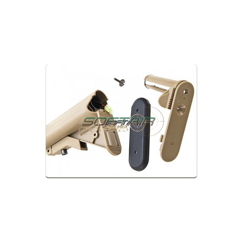 Sr 25 Cqb Ris Tan Full Metal Ares