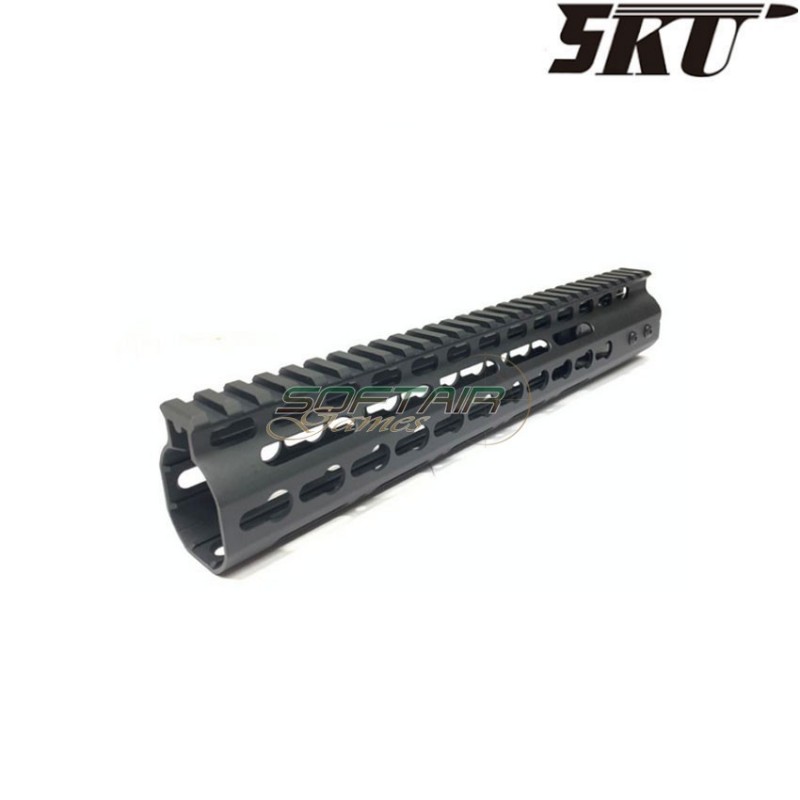 Alluminio nsr 11" keymod rail black 5ku (5ku-180-11)