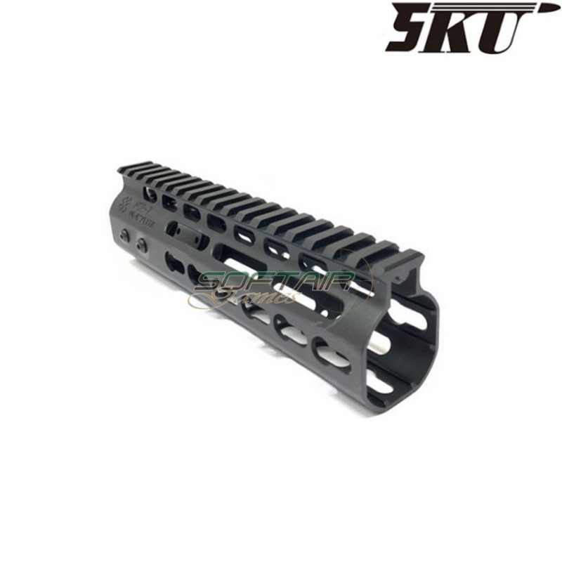 Aluminum nsr 7" keymod rail black 5ku (5ku-180-7)