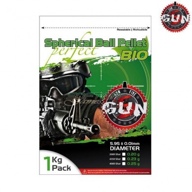 Pallini Biodegradabili Bianchi Perfect Spherical 0.30gr 3334bb Gun Five (gf030bio)