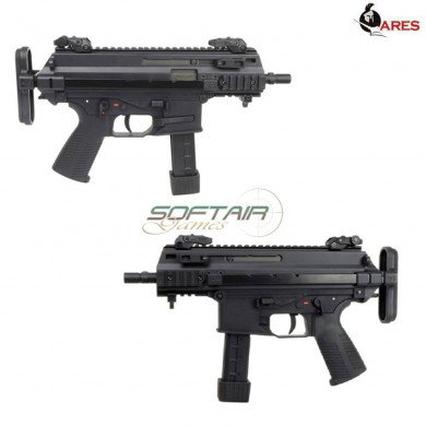 Mitraglietta elettrica apc9 etu aeg smg black ares (ar-am-aeg-003-bk)