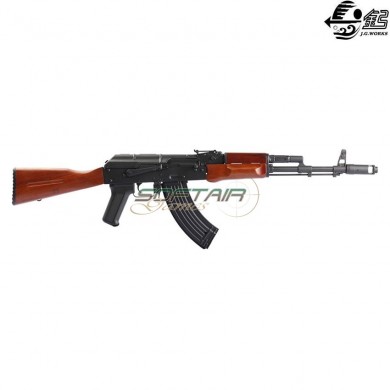 Blowback AK74 Full Metal & real wood Golden Bow (1012)
