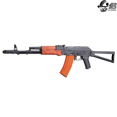 Ak 74 Long Scarrellante Full Metal Legno Golden Bow (1010)