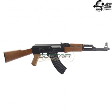 Fucile Elettrico Softair Ak47 Wood & Black Jing Gong (0506w)