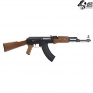 Fucile Elettrico Softair Ak47 Wood & Black Jing Gong (0506w)