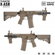 Fucile Elettrico Sa-e12 Edge™ M4 Short Keymod Carbine Replica Dark earth Specna Arms® (spe-01-024566)