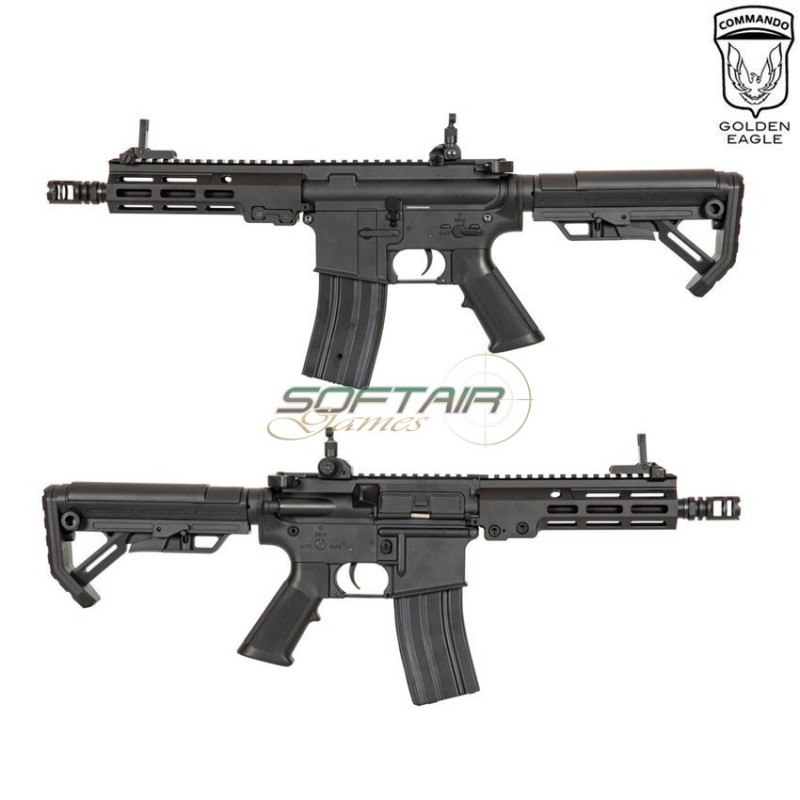 Electric rifle geissele mk smr 7" black golden eagle (ge-029689)