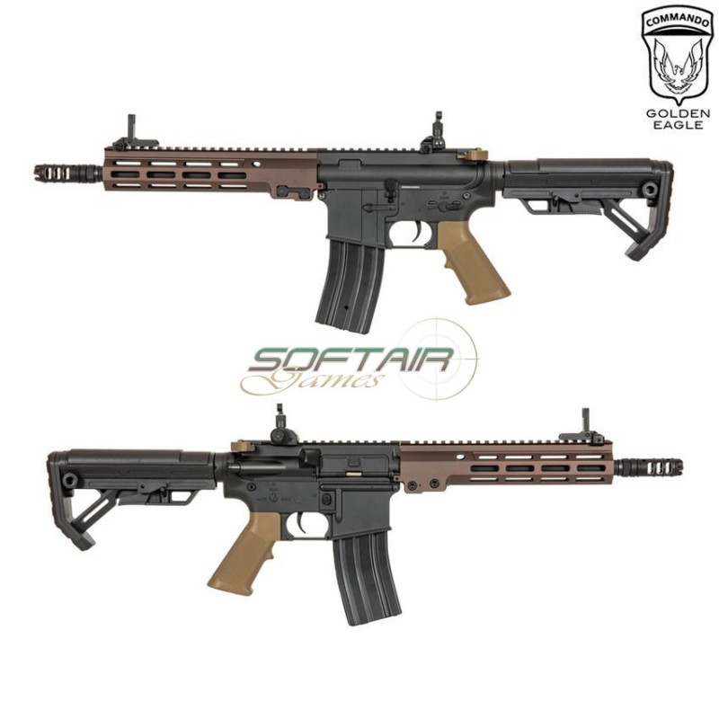 Fucile elettrico geissele mk smr 9.5" half tan golden eagle (ge-029691)