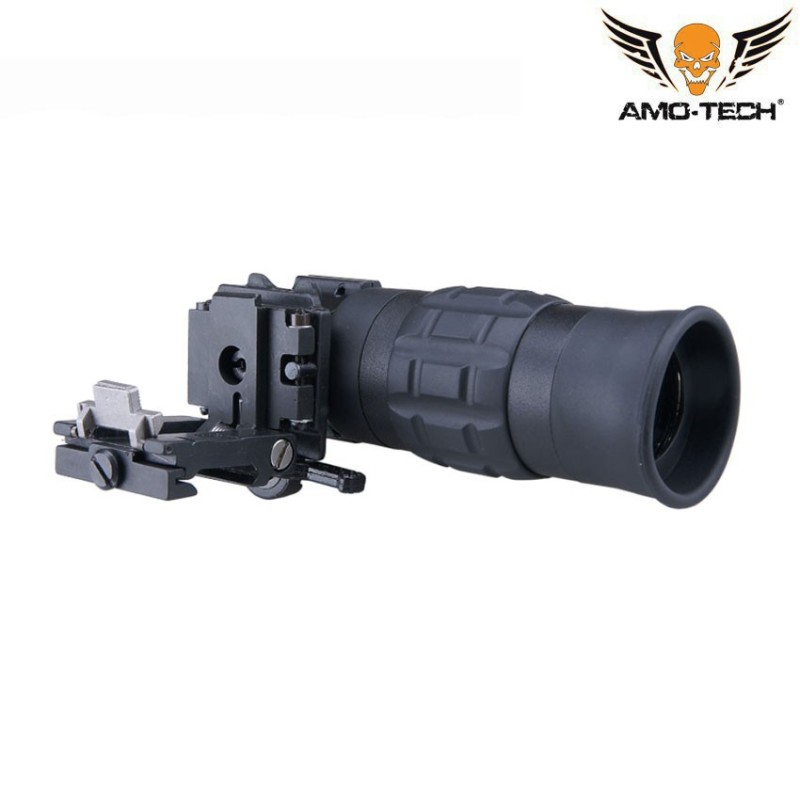 Scope magnifier 1-5x22 black amo-tech® (amt-002154)
