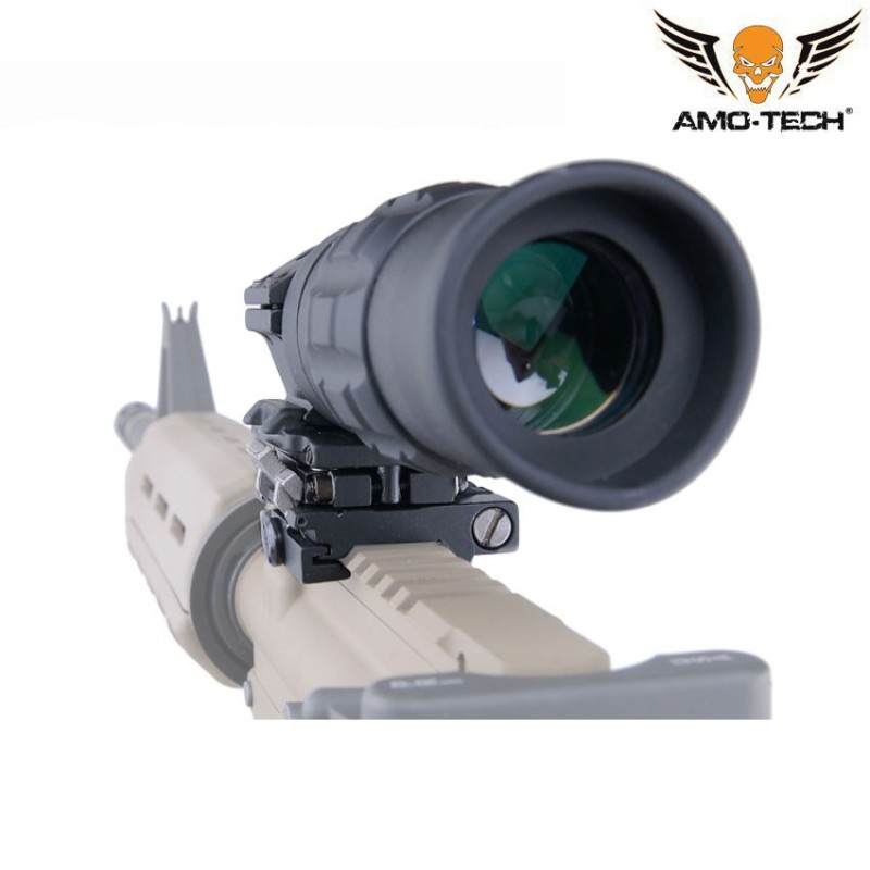 Scope magnifier 1-5x22 black amo-tech® (amt-002154)