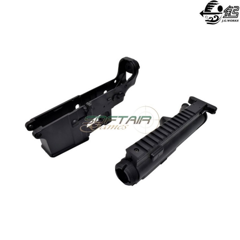 Body in polimero black per serie m4 jing gong (jg-b-x041b)