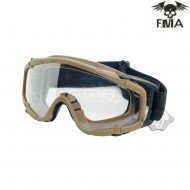 Maschera si-ballistic dark earth fma (fma-003900)