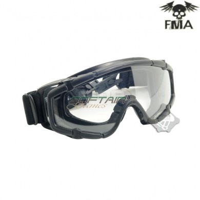 Maschera si-ballistic per elmetto black fma (fma-003901)
