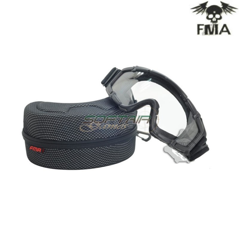 Maschera si-ballistic per elmetto black fma (fma-003901)