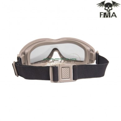 Spectra jt goggle dark earth w/clear lens fma (fma-026834)
