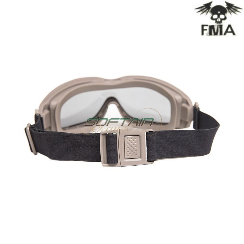Spectra jt goggle dark earth w/clear lens fma (fma-026834)