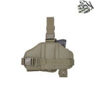 Cosciale Assembled Drop Leg Gun Green Frog Industries® (fi-000568-od)