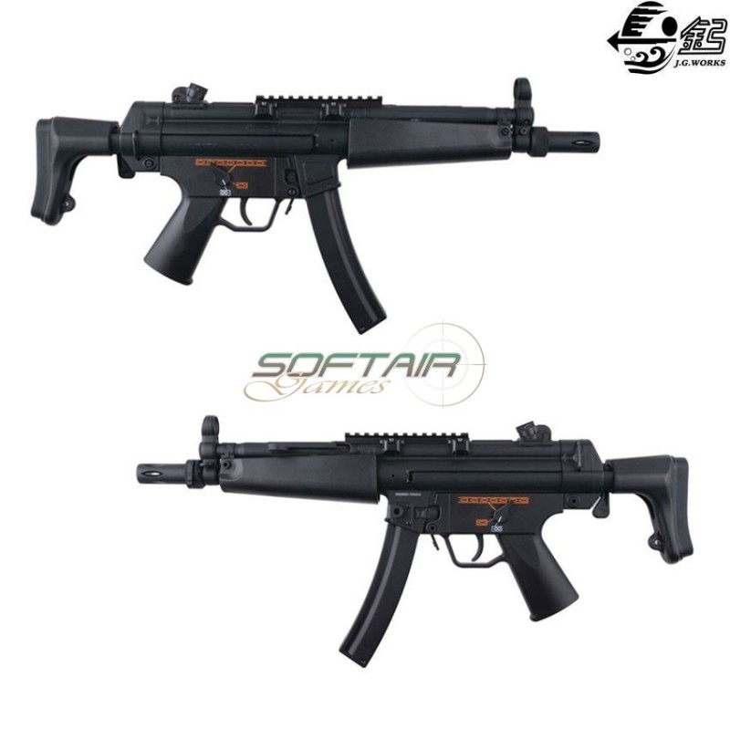Electric rifle mp5 803 full metal black jing gong (jg-018765)