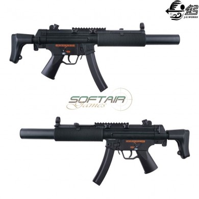 Electric rifle mp5 805 full metal black jing gong (jg-019729)