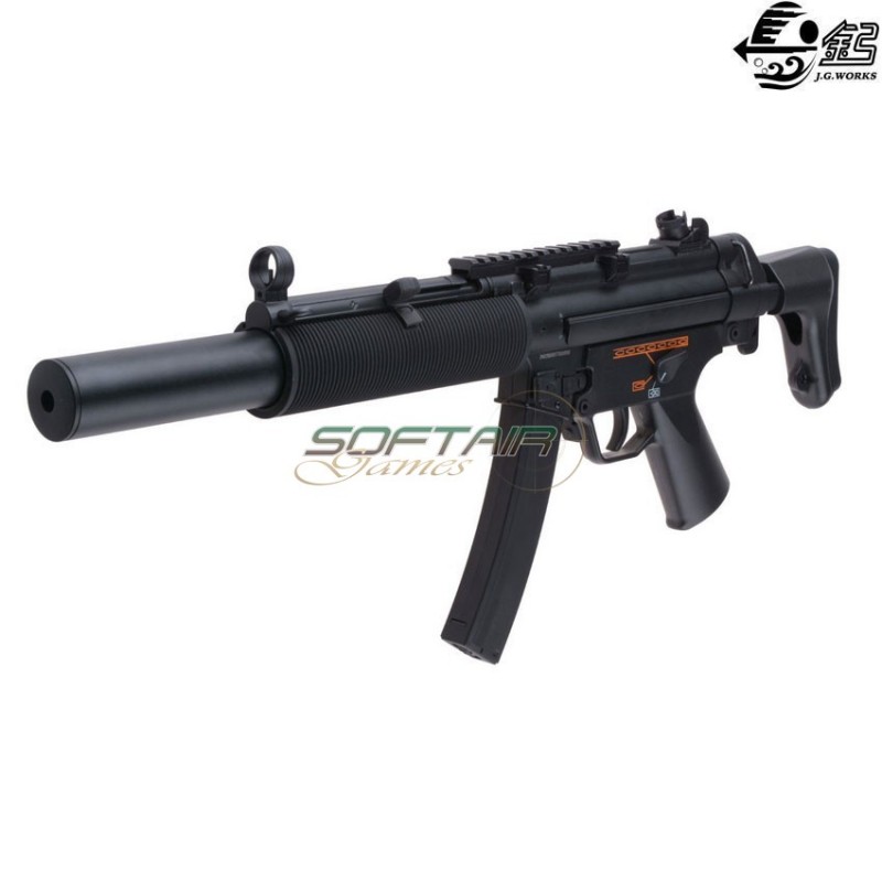 Fucile elettrico mp5 805 full metal black jing gong (jg-019729)