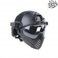Casco completo fast pj piloteer black frog industries® (fi-019328-bk)