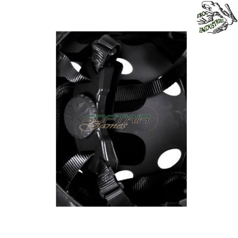 Fast pj piloteer complete helmet black frog industries® (fi-019328-bk)