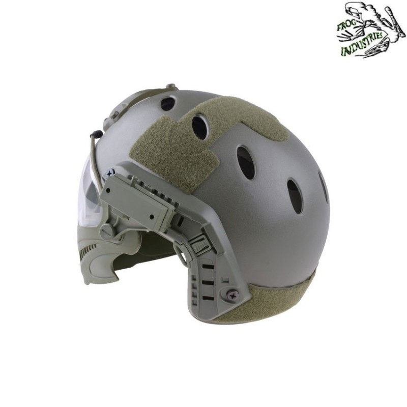Casco completo fast pj piloteer olive drab frog industries® (fi-019329-od)