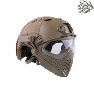 Fast pj piloteer complete helmet tan frog industries® (fi-019330-tan)