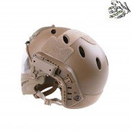 Fast pj piloteer complete helmet tan frog industries® (fi-019330-tan)