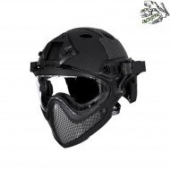 Fast pj piloteer type ii complete helmet black frog industries® (fi-028246-bk)