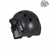 Casco completo fast pj piloteer type ii black frog industries® (fi-028246-bk)