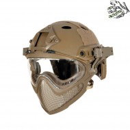 Casco completo fast pj piloteer type ii tan frog industries® (fi-028247-tan)