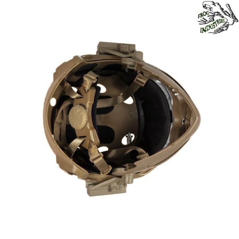 Fast pj piloteer type ii complete helmet tan frog industries® (fi-028247-tan)