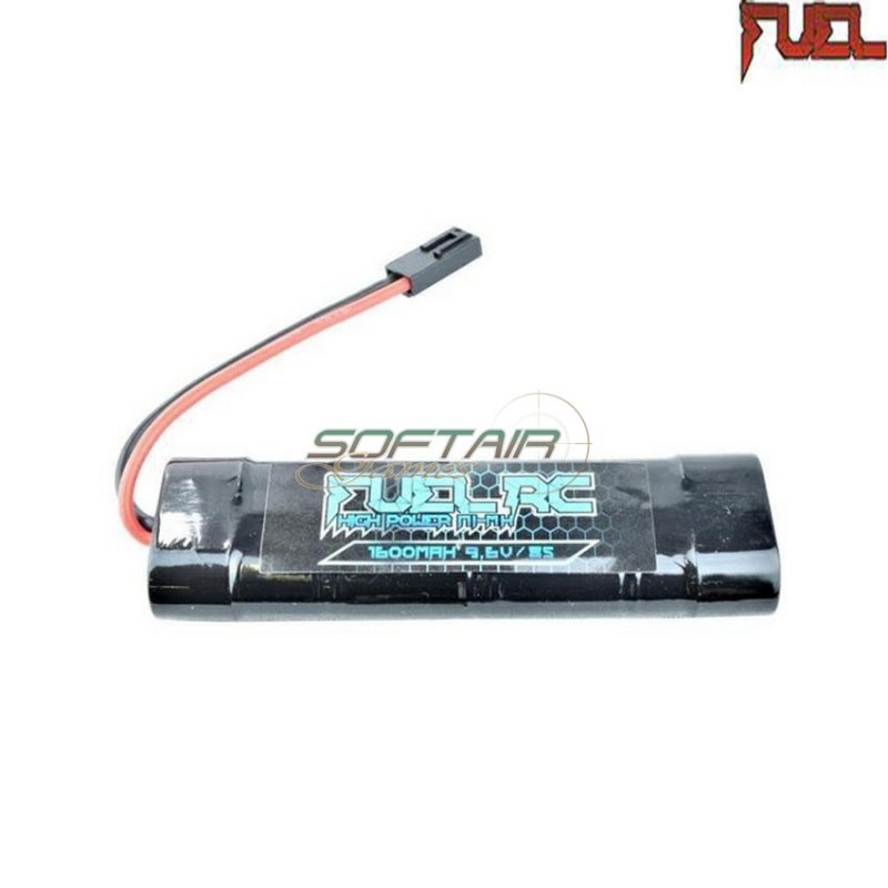 Batteria Nimh Connettore Mini Tamiya 9.6v X 1600mah Mini Type Fuel Rc (fl-9.6x1600-mini)