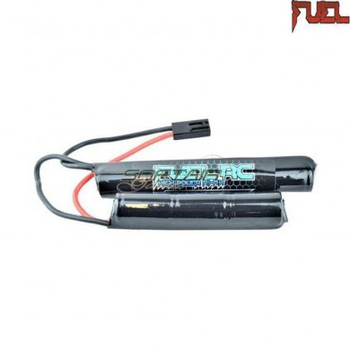 Batteria Nimh Connettore Mini Tamiya 8.4v X 1600mah Cqb Type Fuel Rc (fl-8.4x1600-cqb)