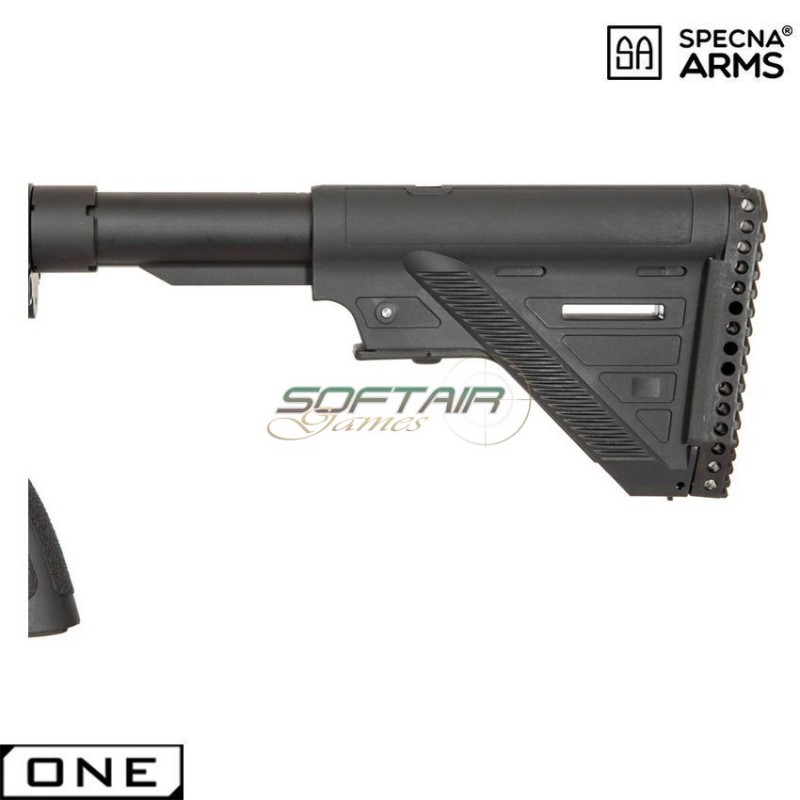 Electric rifle sa-h12 h&k 416 a5 geissele style black one™ carbine replica specna arms® (spe-01-030166)