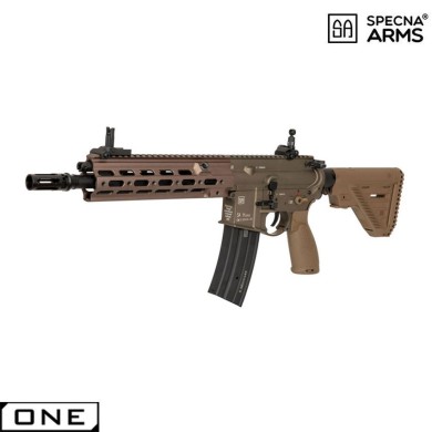 Electric rifle sa-h12 h&k 416 a5 geissele style fde one™ carbine replica specna arms® (spe-01-030167)