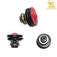 Testa Pistone Bore Up Cuscinettata Silenziata In Pom super shooter (ss-pt0029)