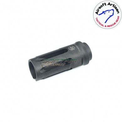 Flash hider fa212a 14mm ccw airsoft artisan (aa-fh-04)